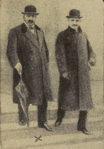 M. Rouquier, chef de la brigade mobile de Rennes, chargé des recherches dans l'affaire Cadiou
19 février 1914 Photographie de presse, Excelsior (février 1914) : Emile Rouquier, chef de la brigade mobile de Rennes, chargé des recherches dans l'affaire Cadiou