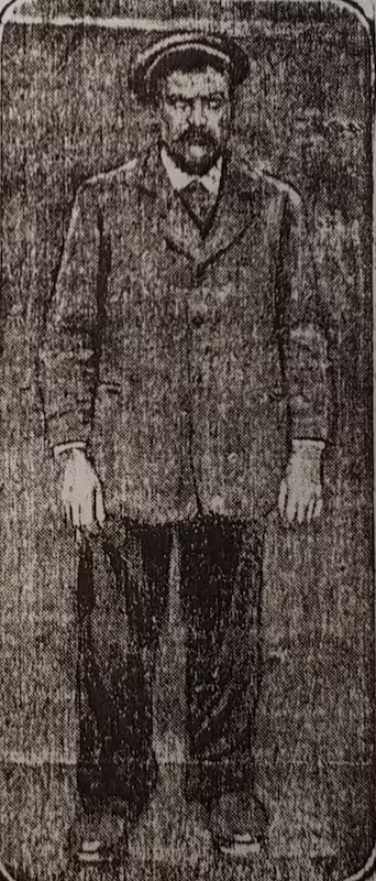 Le charpentier Tonnard 1er novembre 1919 Photographie de presse, Le Matin (novembre 1919) : Le charpentier Tonnard aux Assises du Finistère à Quimper