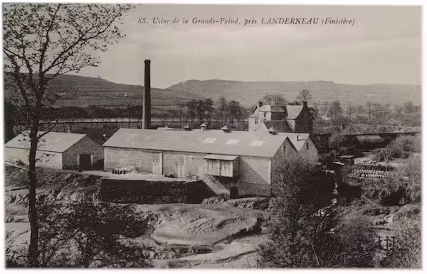 Usine de la Grande Palud, Landerneau 1914